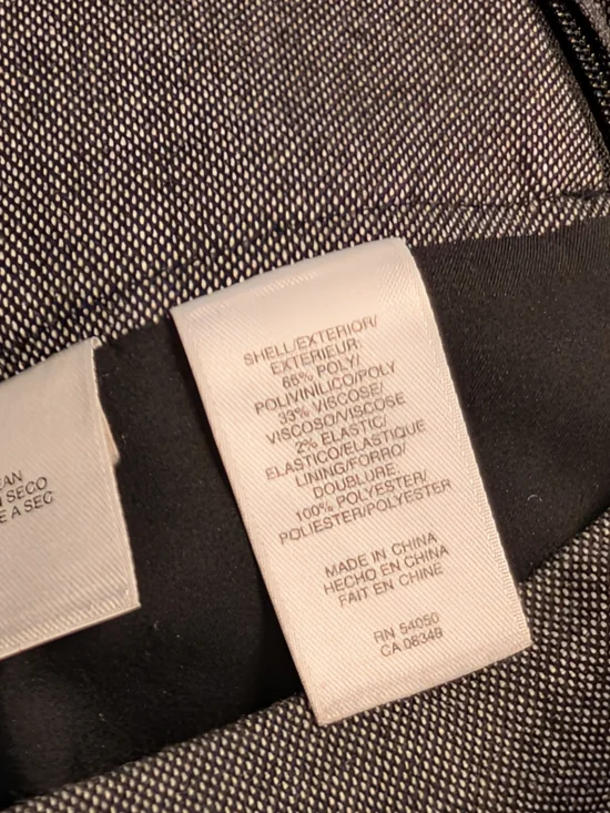 Jones New York Gray Two-Piece Skirt Suit - Picture 6 of 11